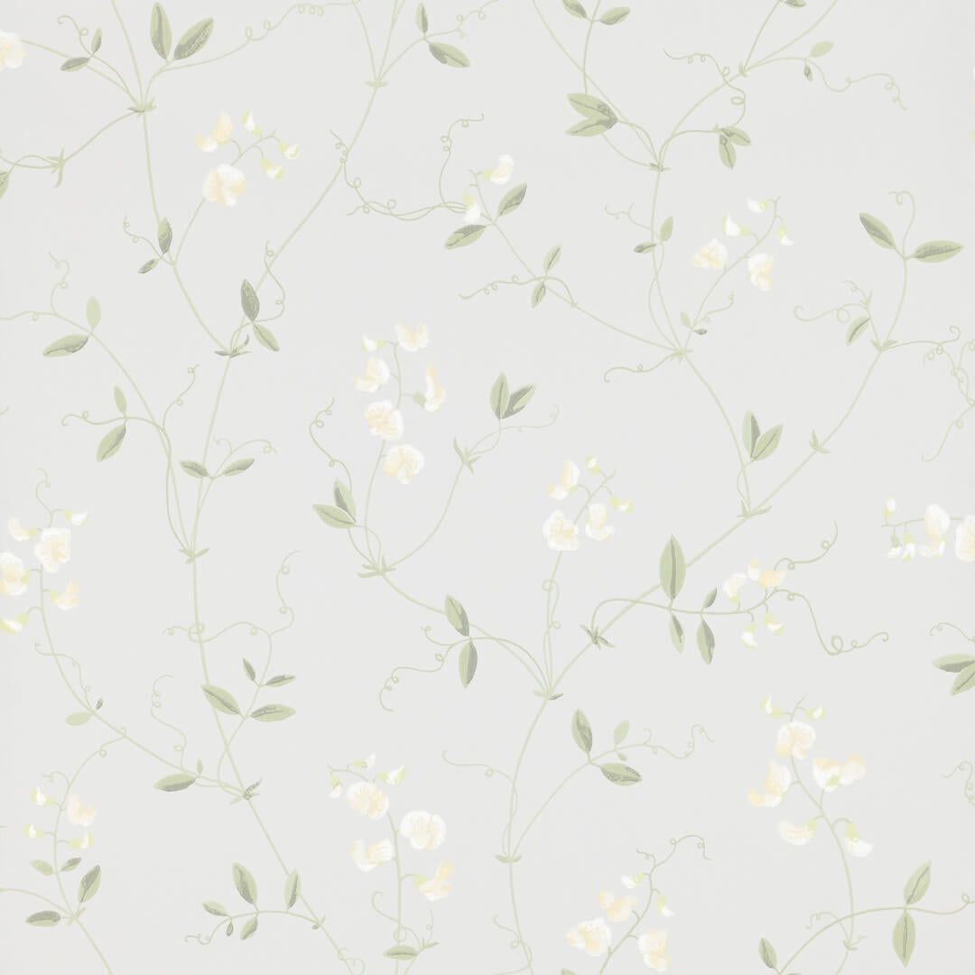 Tapeta roślinne pnącza Sandberg 490-16 Sanna Light Blue Tidlösa