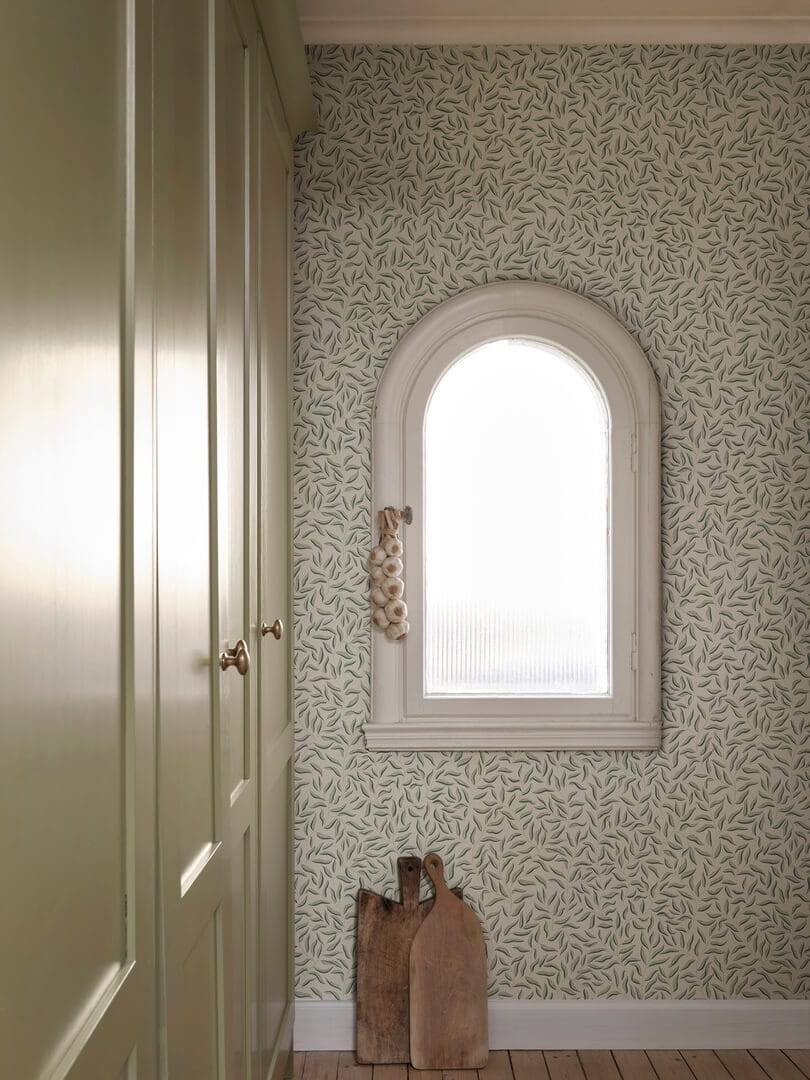 Tapeta liście Sandberg 807-38 Karolina Green Tidlösa