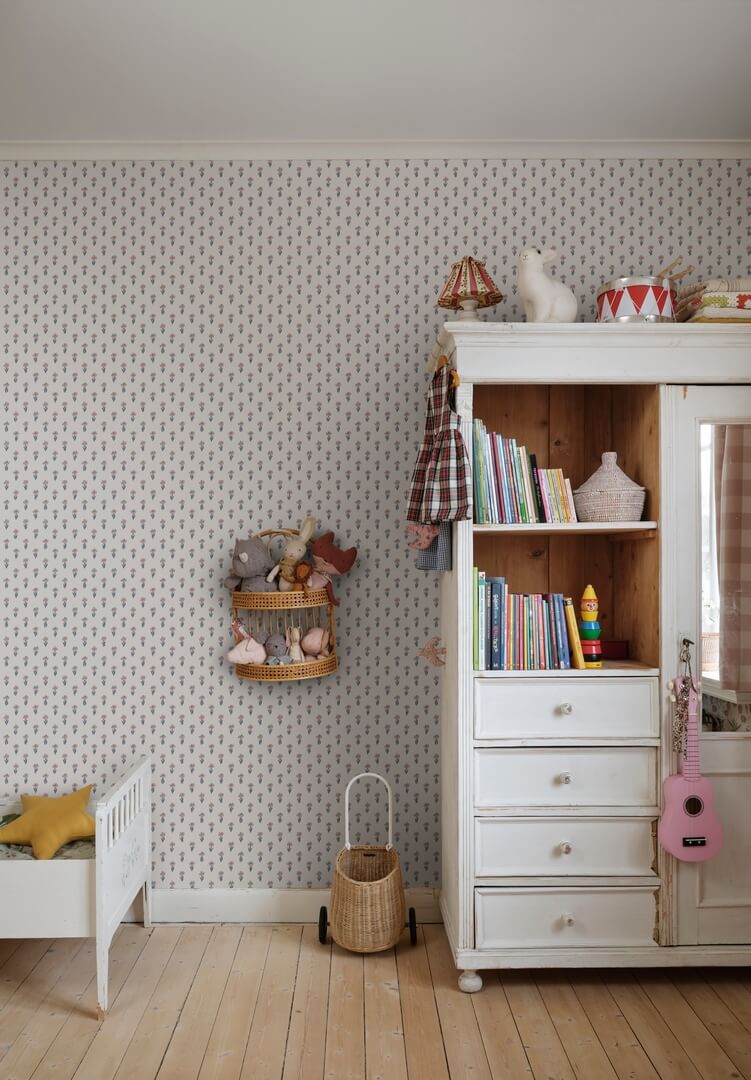 Tapeta kwiatki Sandberg S10372 Betty Blue Tidlösa