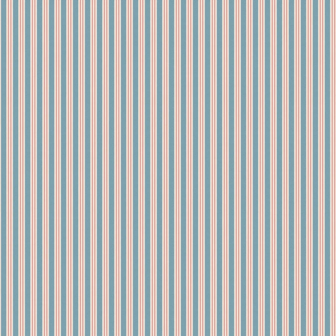 Tapeta paski Sandberg S10397 Linn Sky Blue Tidlösa