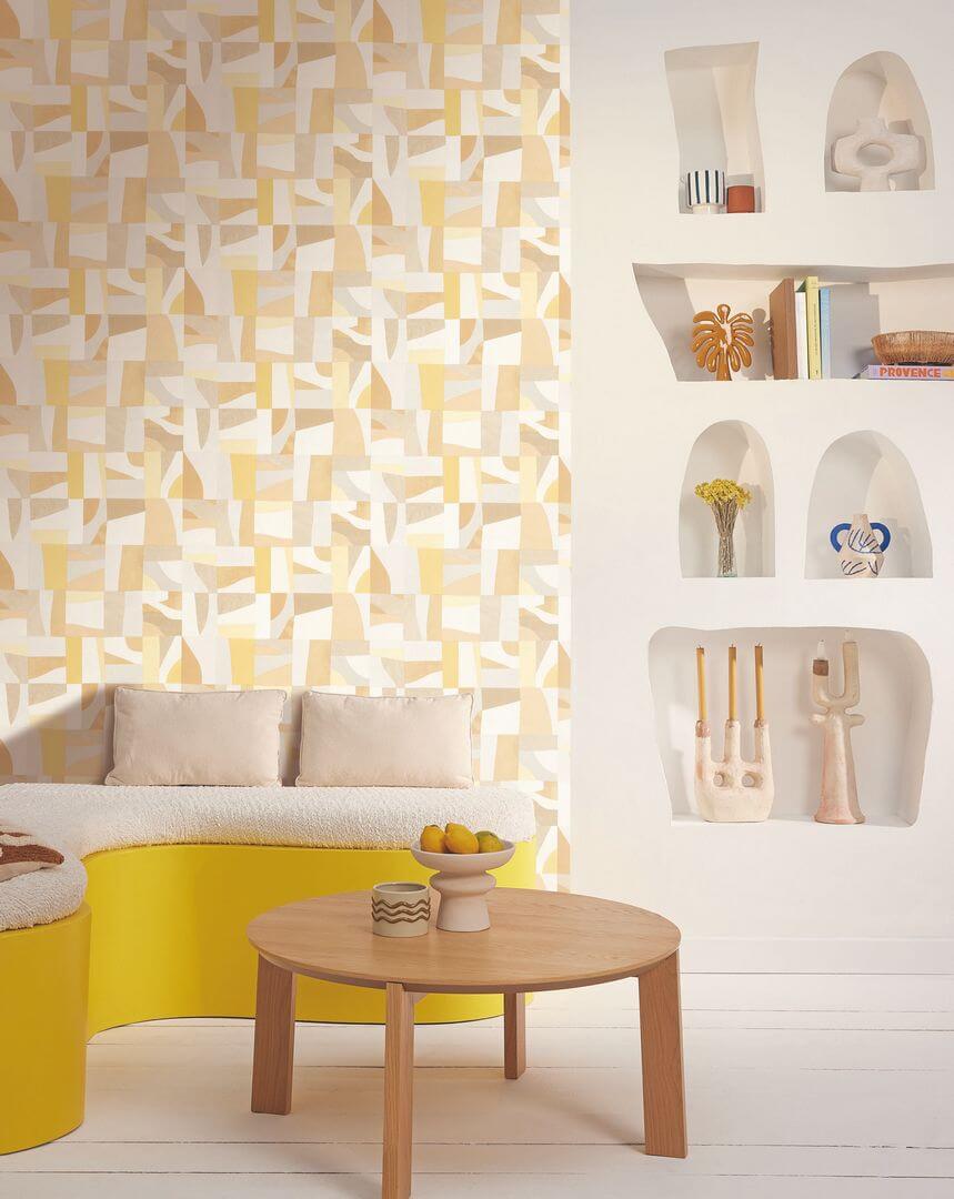 Tapeta geometryczna Caselio 105461228 Aix Azur