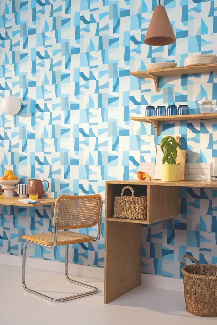 Tapeta geometryczna Caselio 105466075 Aix Azur