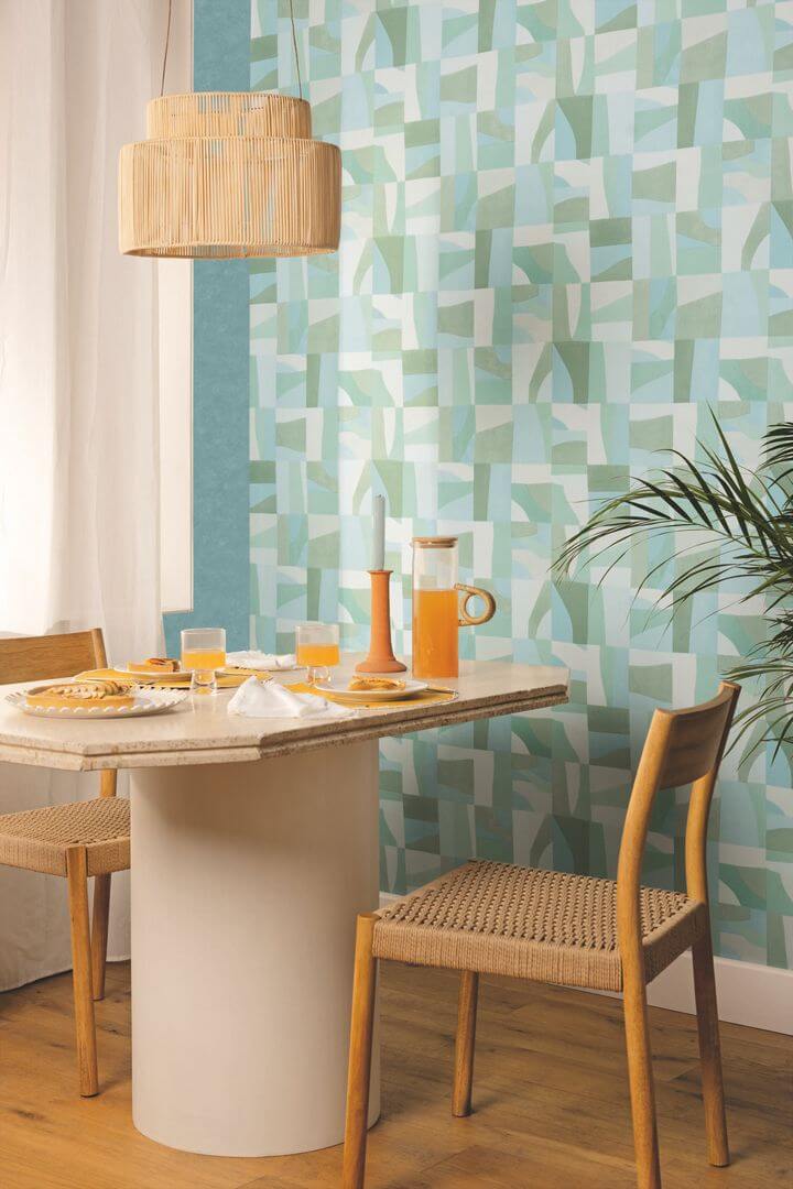 Tapeta geometryczna Caselio 105467607 Aix Azur