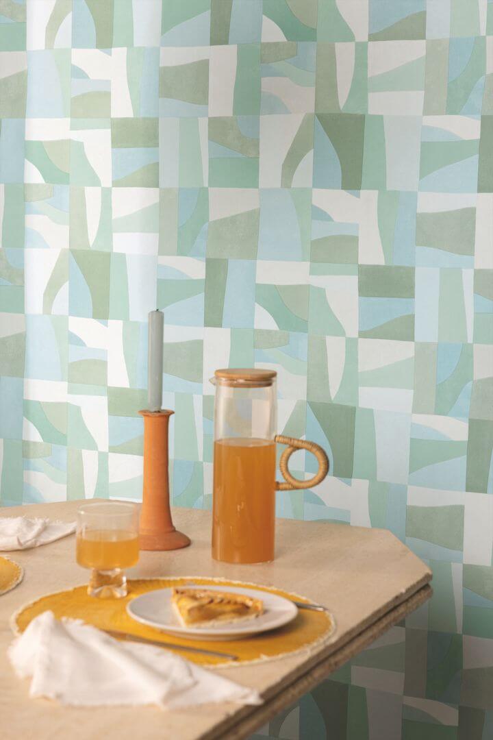 Tapeta geometryczna Caselio 105467607 Aix Azur
