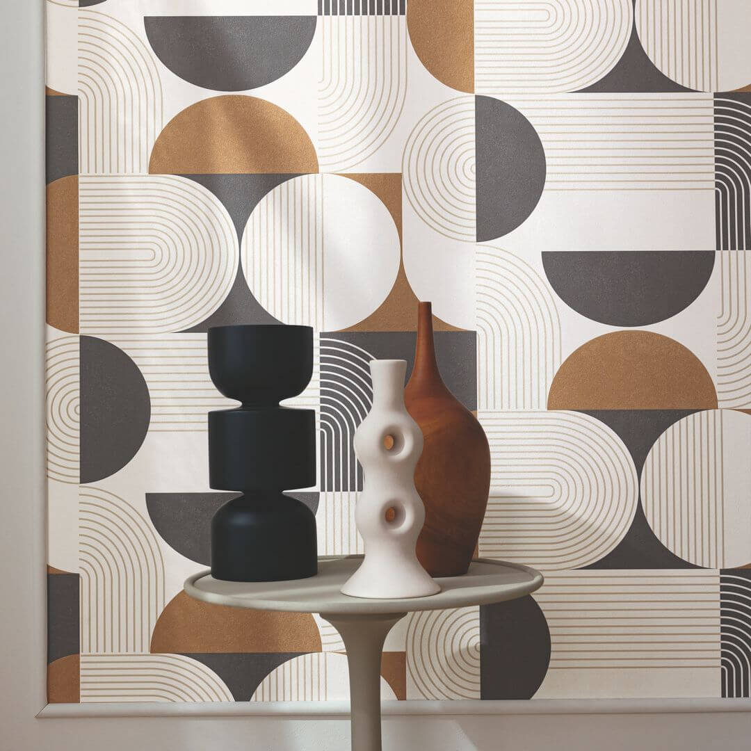 Tapeta geometryczna Caselio GPC 105500944 Amplitude Graphic