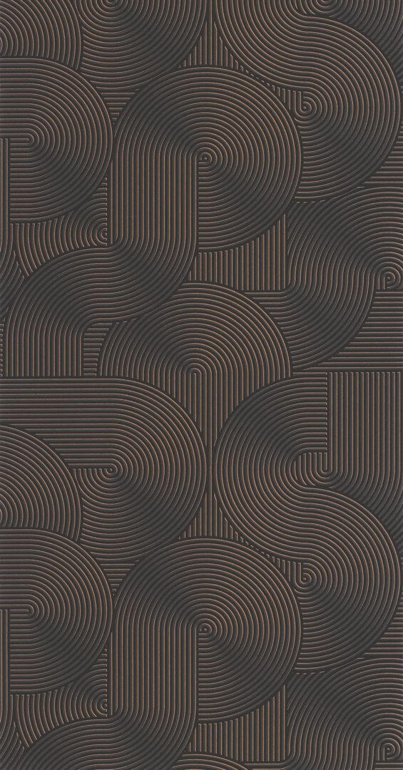 Tapeta zakrzywione linie Caselio GPC 105519043 Circle Graphic