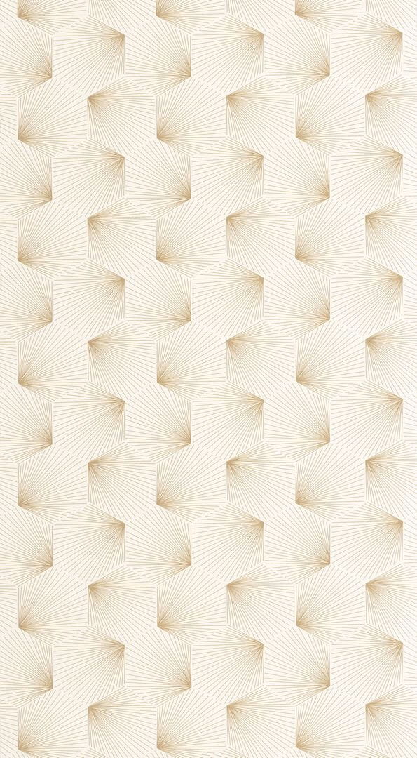 Tapeta heksagony i promienie Caselio GPC 105520135 Filament Graphic