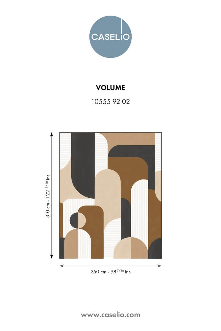 Mural geometryczny Caselio GPC 105559202 L Volume Graphic