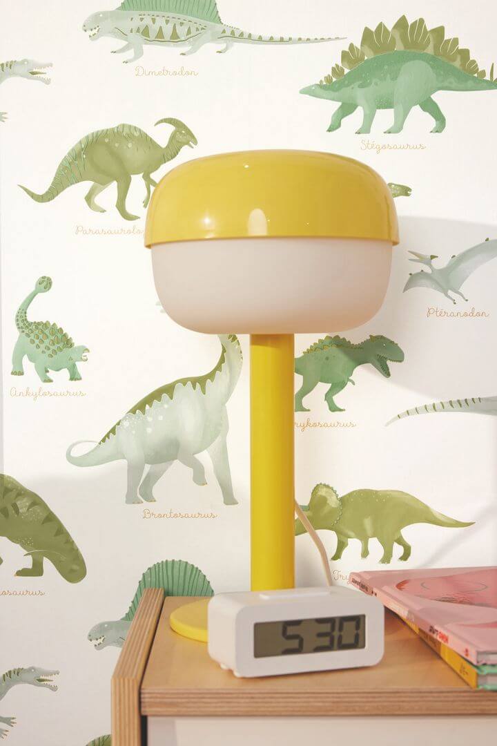 Tapeta dinozaury Caselio MNM 105707100 Jurassique Les Minis Mondes