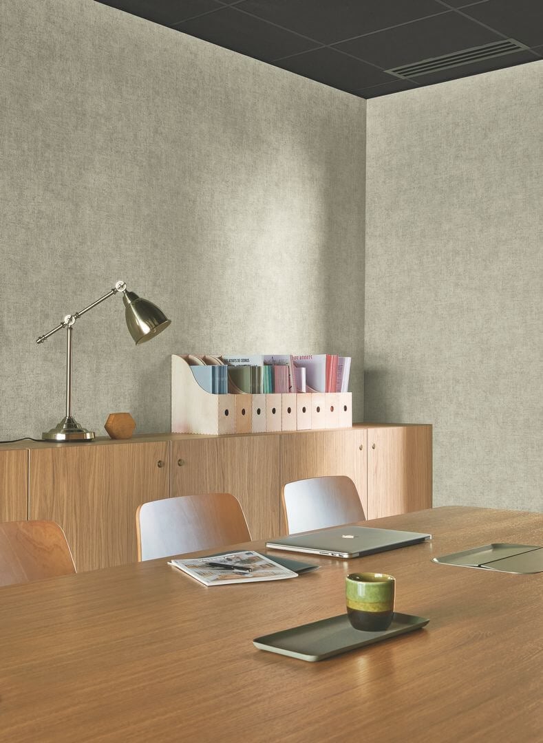 Tapeta akustyczna imitująca beton Texdecor VSTO 91710127 Vinacoustic Stone Acoustic Vinyl Wallcoverings