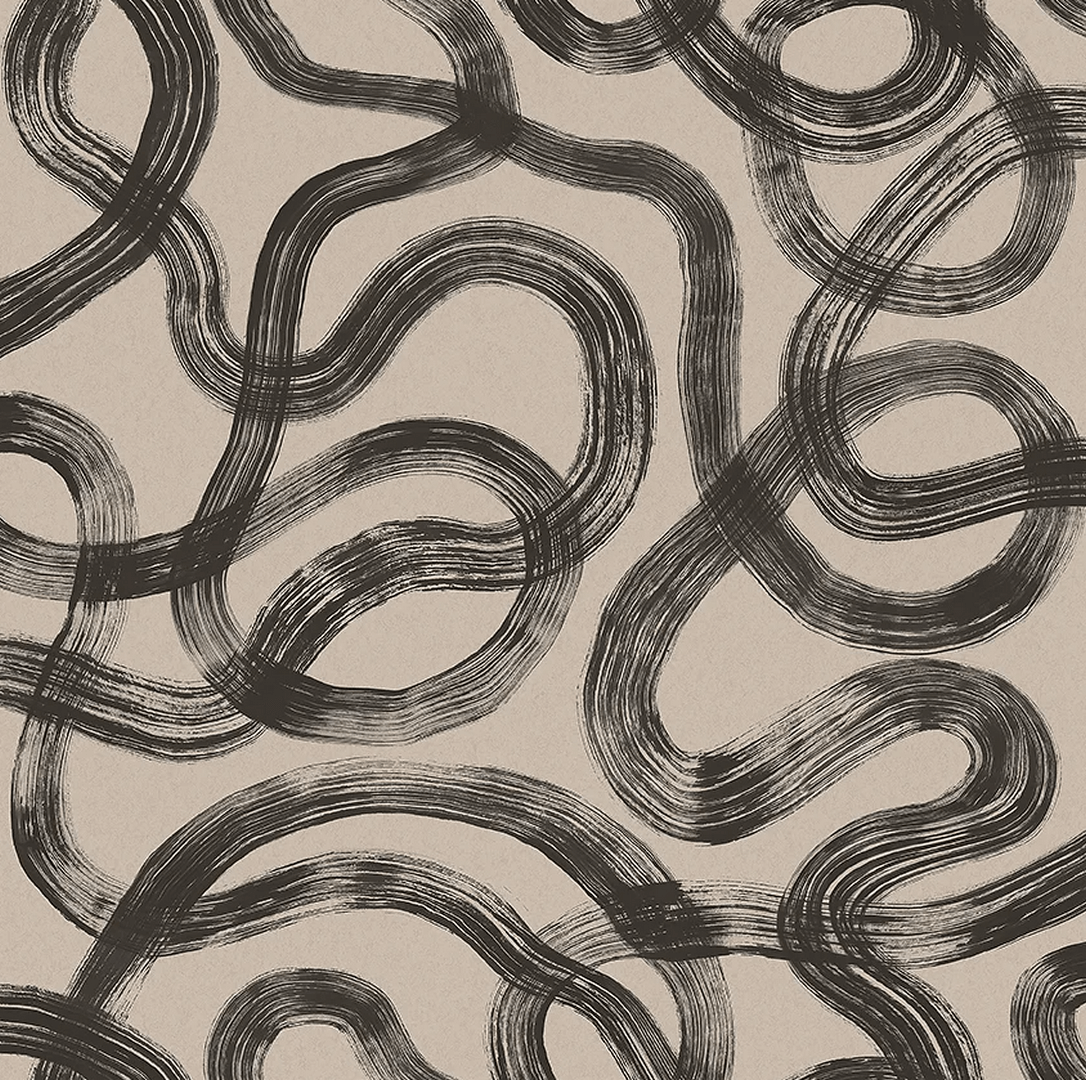 Tapeta abstrakcyjna Boras Tapeter 4735 Curve Graphics