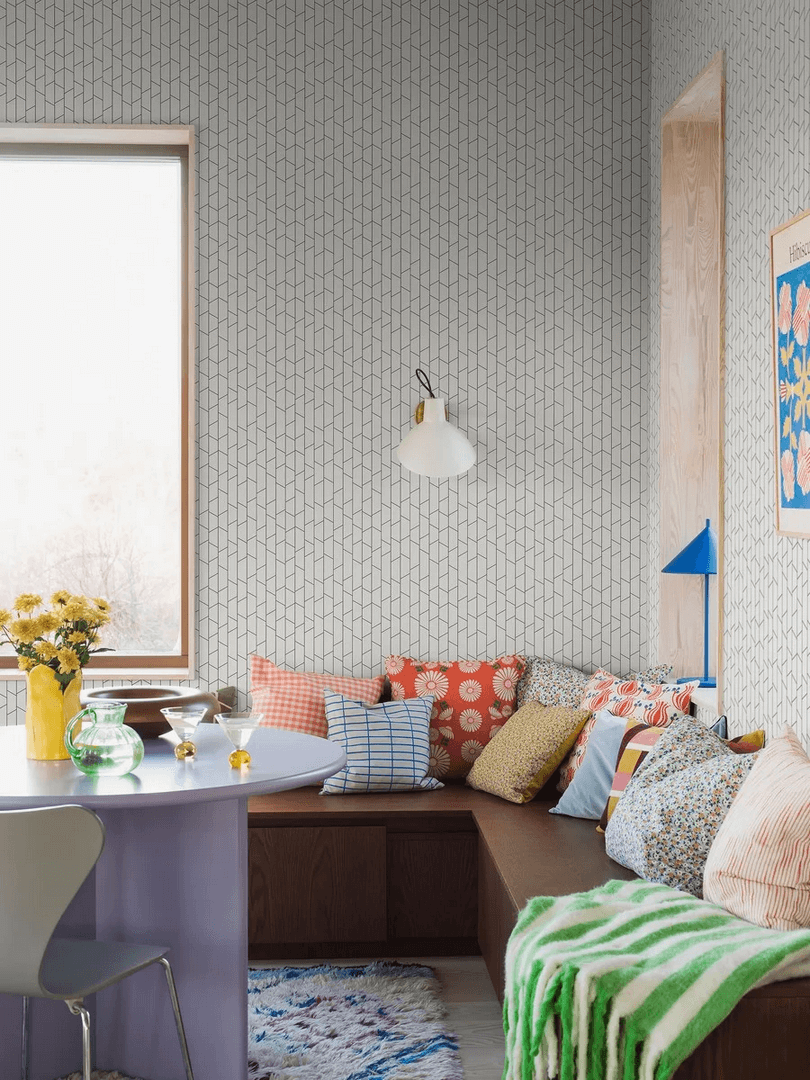 Tapeta geometryczna linie Boras Tapeter 4738 Angle Graphics