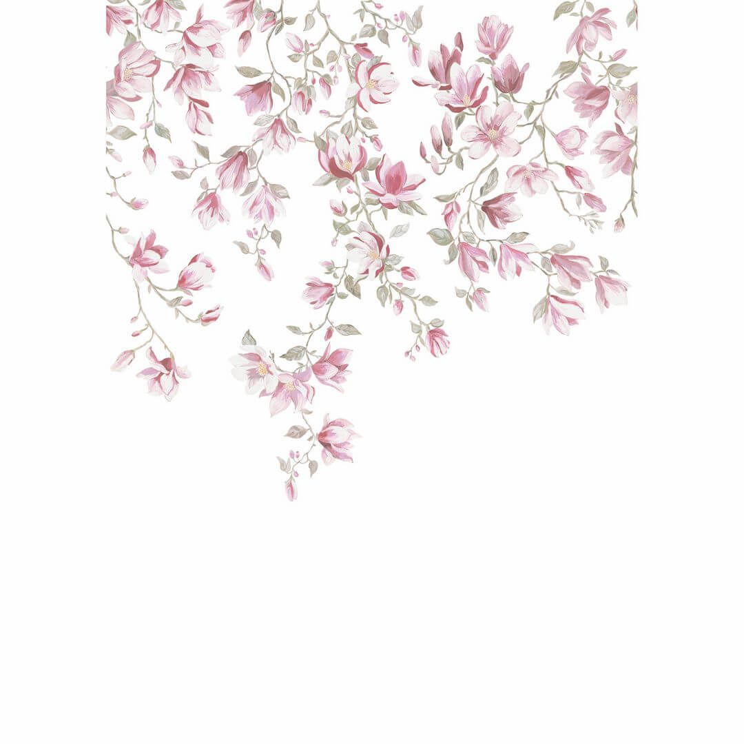 Mural pnącza magnolii Casadeco WDWD 200054703 M Ribambelle Wonderwalls 2