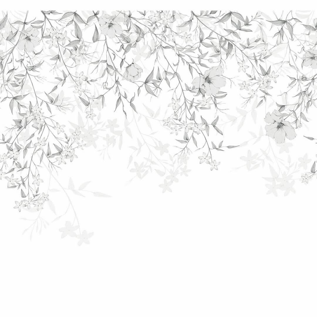 Mural roślinne pnącza Casadeco WDWD 200199407 S Flore Enchantee Wonderwalls 2