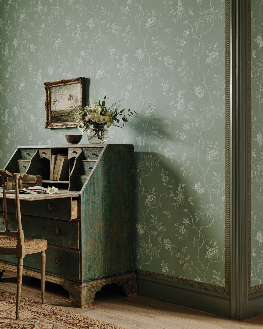 Tapeta kwiatowe pnącza Colefax and Fowler 07128/03 Delancey Ashdown