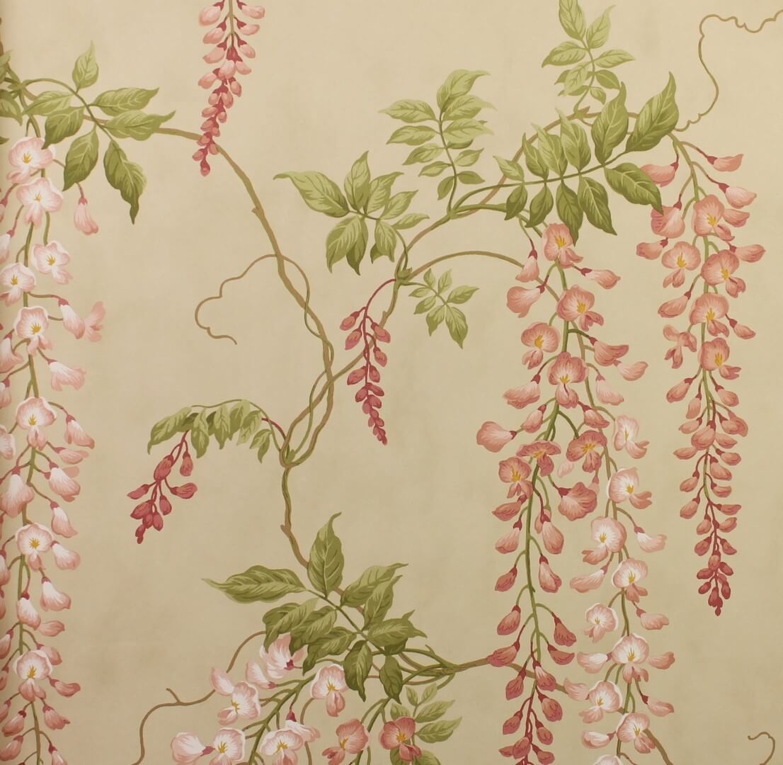 Tapeta kwiaty wisterii Colefax and Fowler 07157/01 Seraphina Ashdown