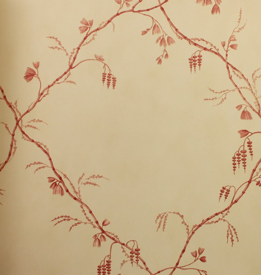 Tapeta roślinna kratownica Colefax and Fowler 07971/01 Roussillon Ashdown