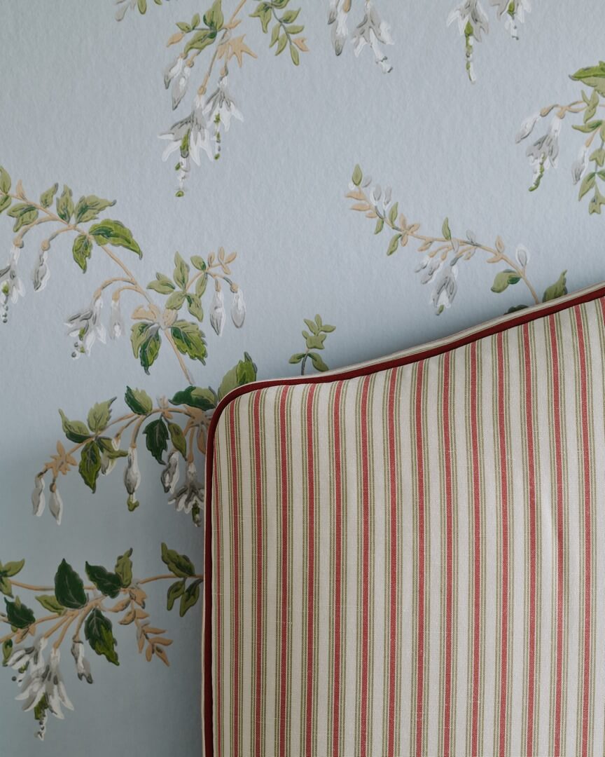 Tapeta roślinna Colefax and Fowler W7018-01 Fuchsia Ashdown