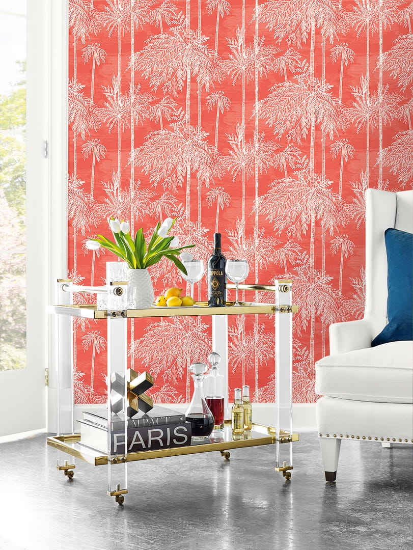 Tapeta palmy Wallquest Lillian August LN40204 Coastal Haven