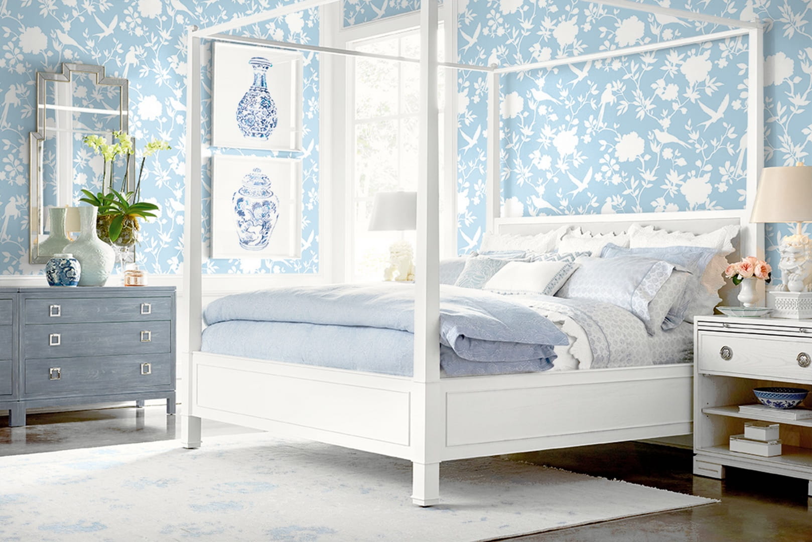 Tapeta botaniczna Wallquest Lillian August LN40907 Coastal Haven