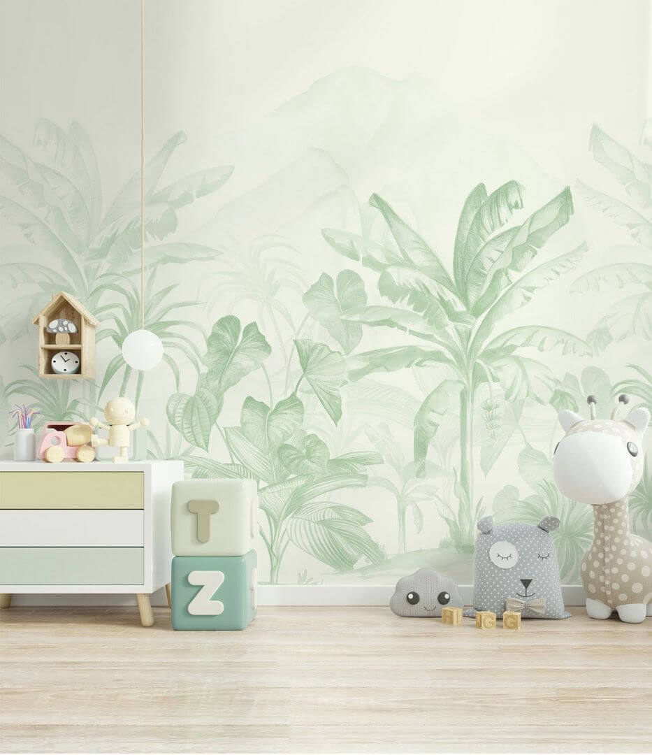Mural tropikalny Wallquest GL20908M Grasslands