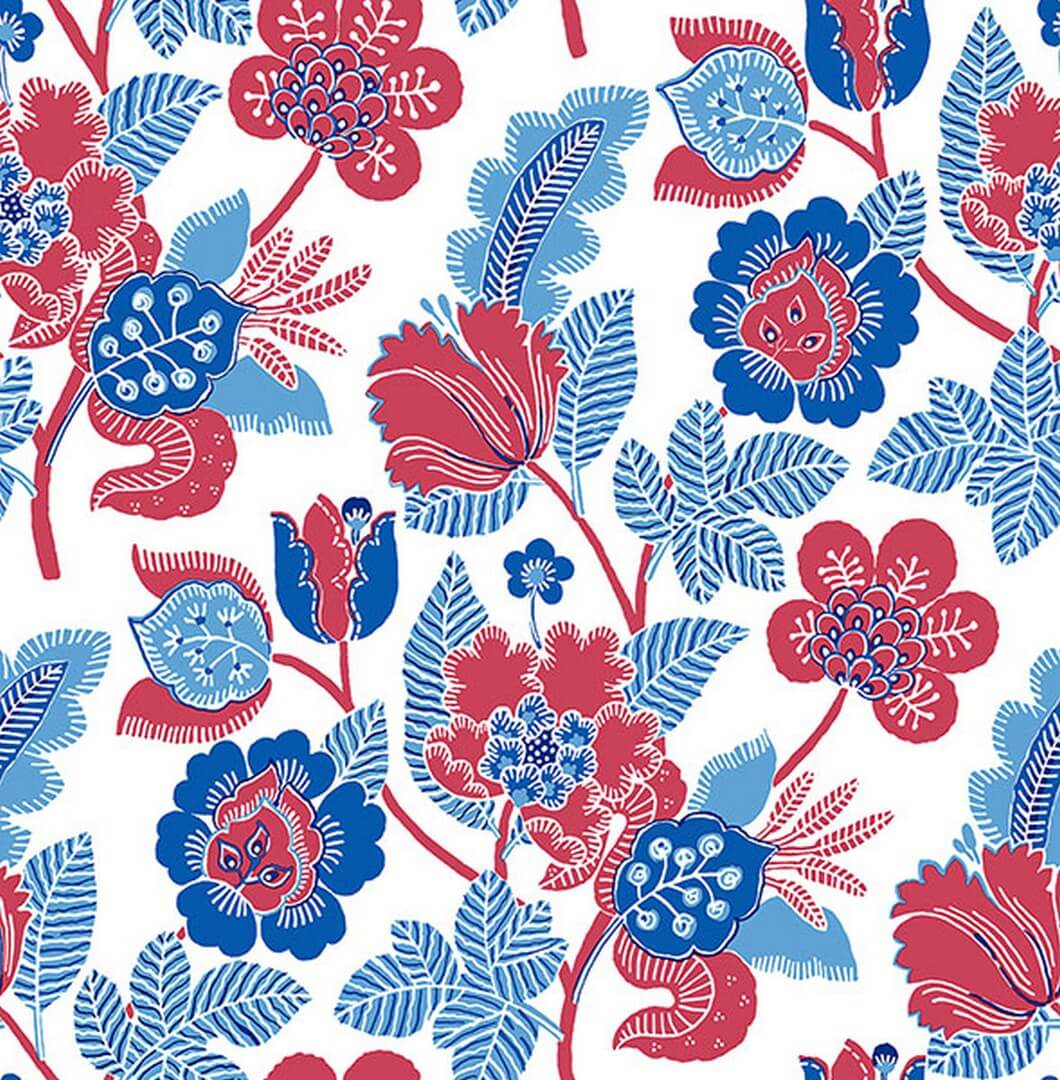 Tapeta kwiaty w stylu Jacobean Fine Decor FD26338 Happy