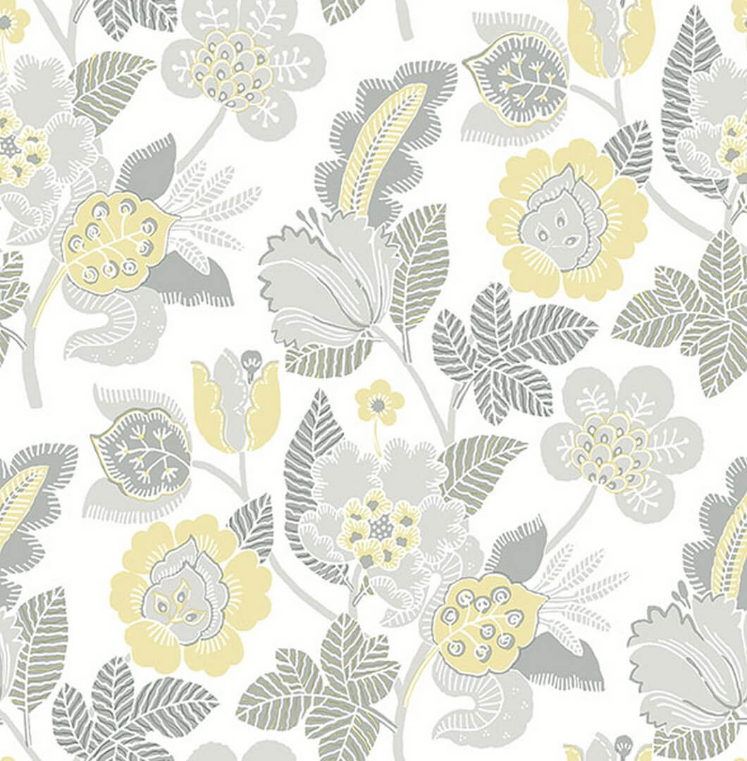 Tapeta kwiaty w stylu Jacobean Fine Decor FD26341 Happy