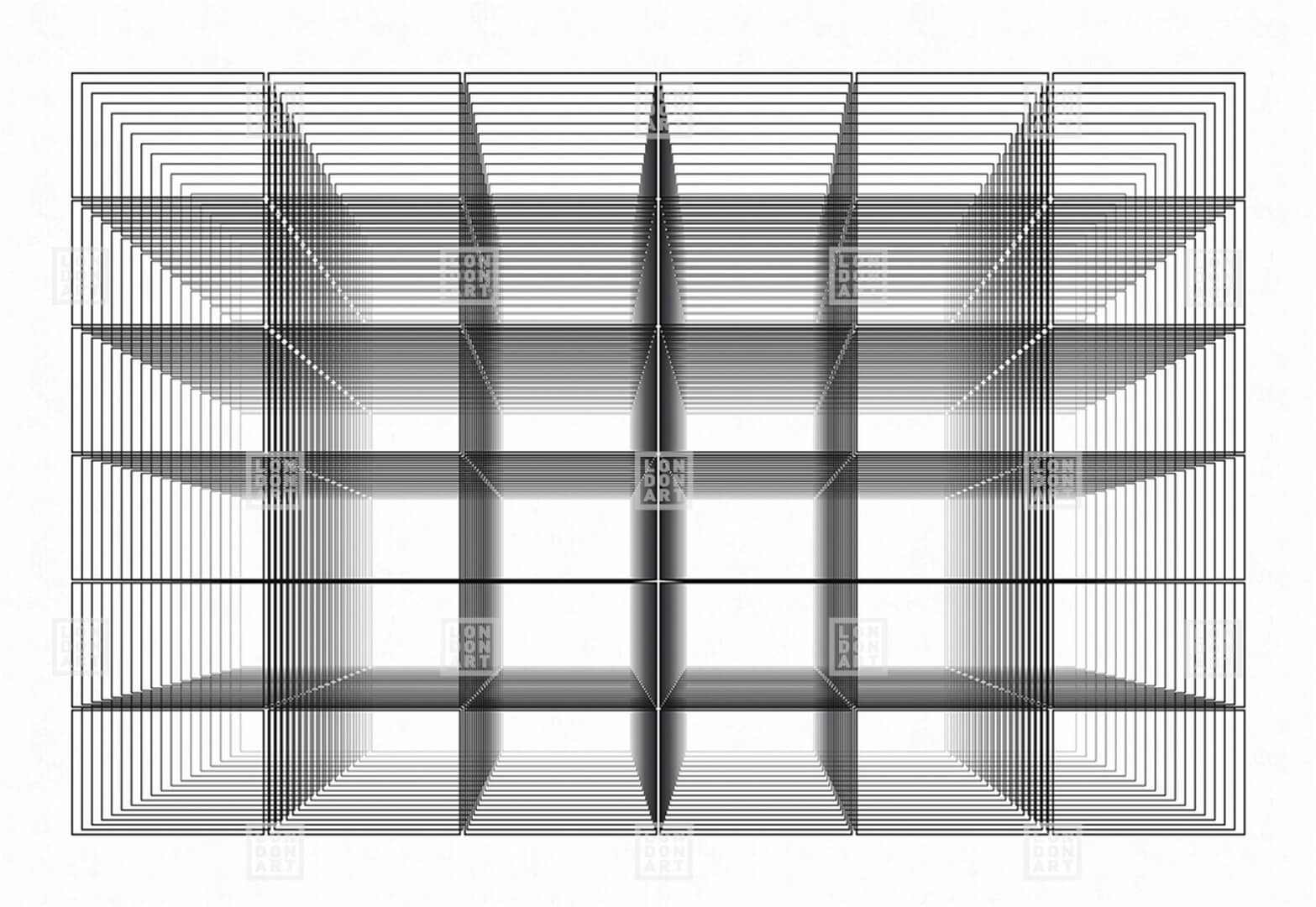 Fototapeta geometryczna z efektem 3D London Art 24002 2 Eruption Exclusive Wallpaper 2024