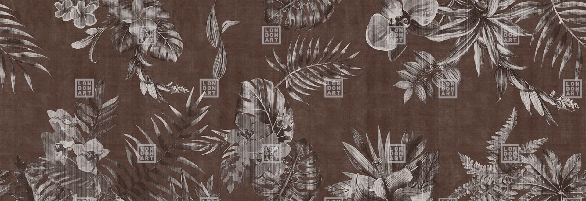 Fototapeta egzotyczne liście London Art 24007 3 Hung Up On A Dream Exclusive Wallpaper 2024