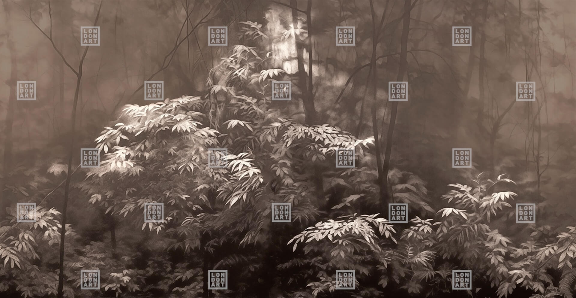 Fototapeta drzewa London Art 24019 4 Into The Woods Exclusive Wallpaper 2024