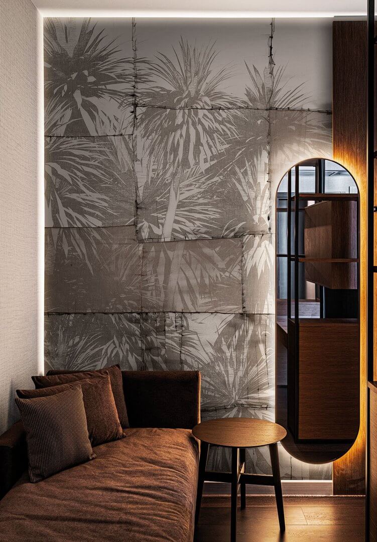 Fototapeta palmy i patchwork London Art 24020 1 Australis Exclusive Wallpaper 2024