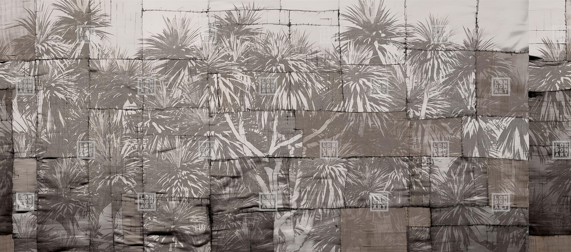 Fototapeta palmy i patchwork London Art 24020 2 Australis Exclusive Wallpaper 2024