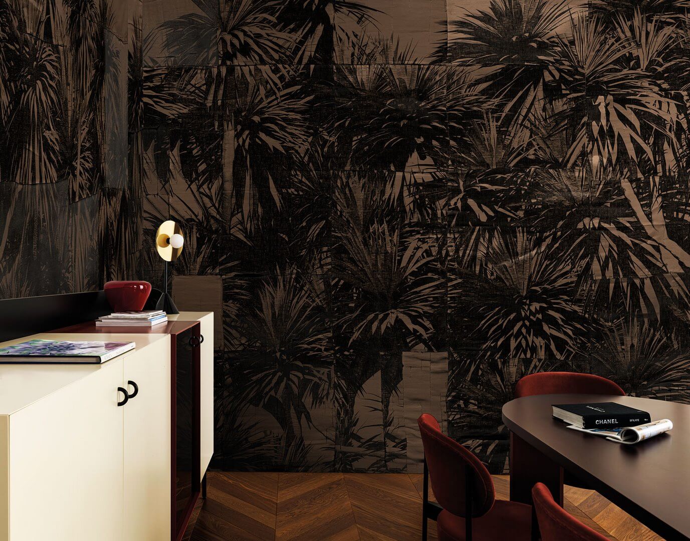 Fototapeta palmy i patchwork London Art 24020 3 Australis Exclusive Wallpaper 2024