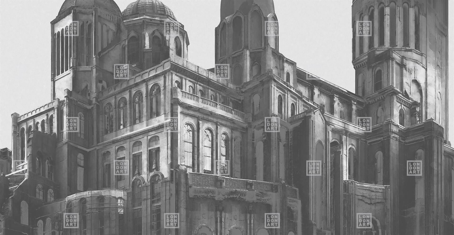 Fototapeta elewacja budynku London Art 24027 2 Urbex Exclusive Wallpaper 2024