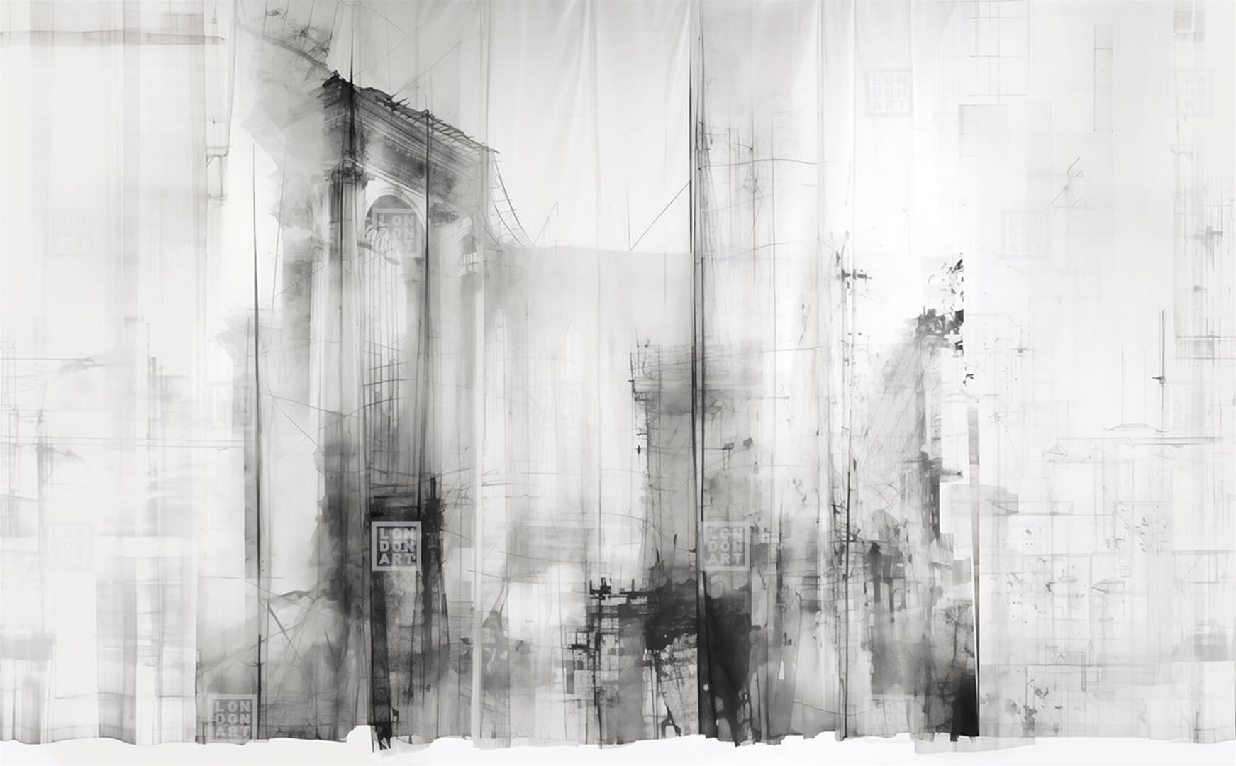 Fototapeta architektura London Art 24031 1 Work In Progress Exclusive Wallpaper 2024