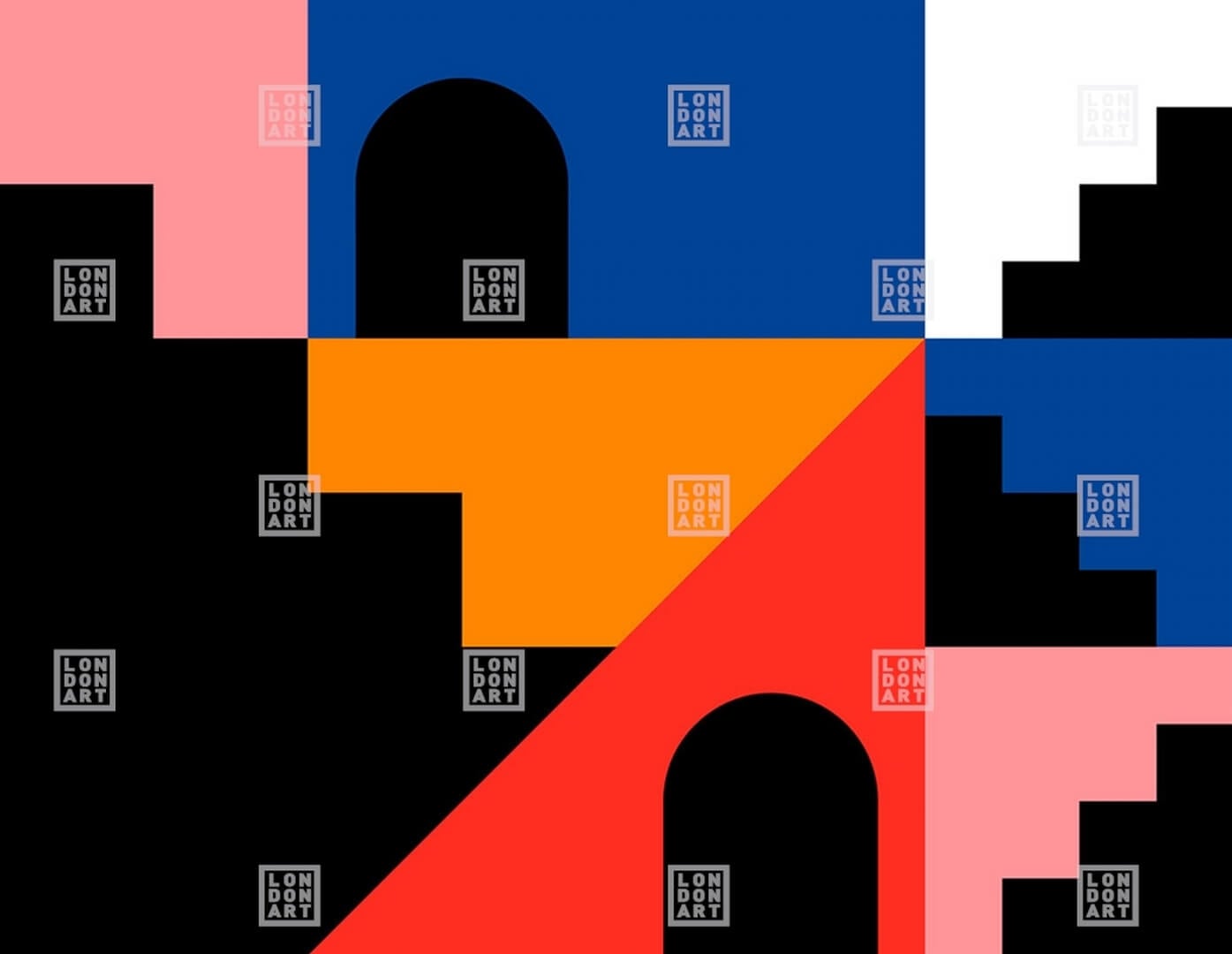 Fototapeta geometryczna abstrakcyjna London Art 24039 1 Gradino Exclusive Wallpaper 2024