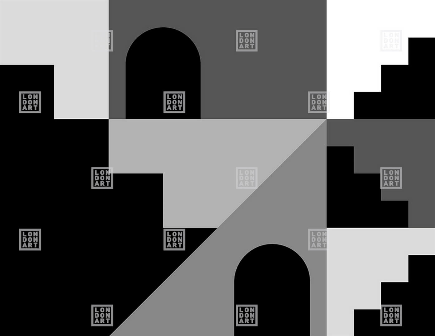 Fototapeta geometryczna abstrakcyjna London Art 24039 2 Gradino Exclusive Wallpaper 2024