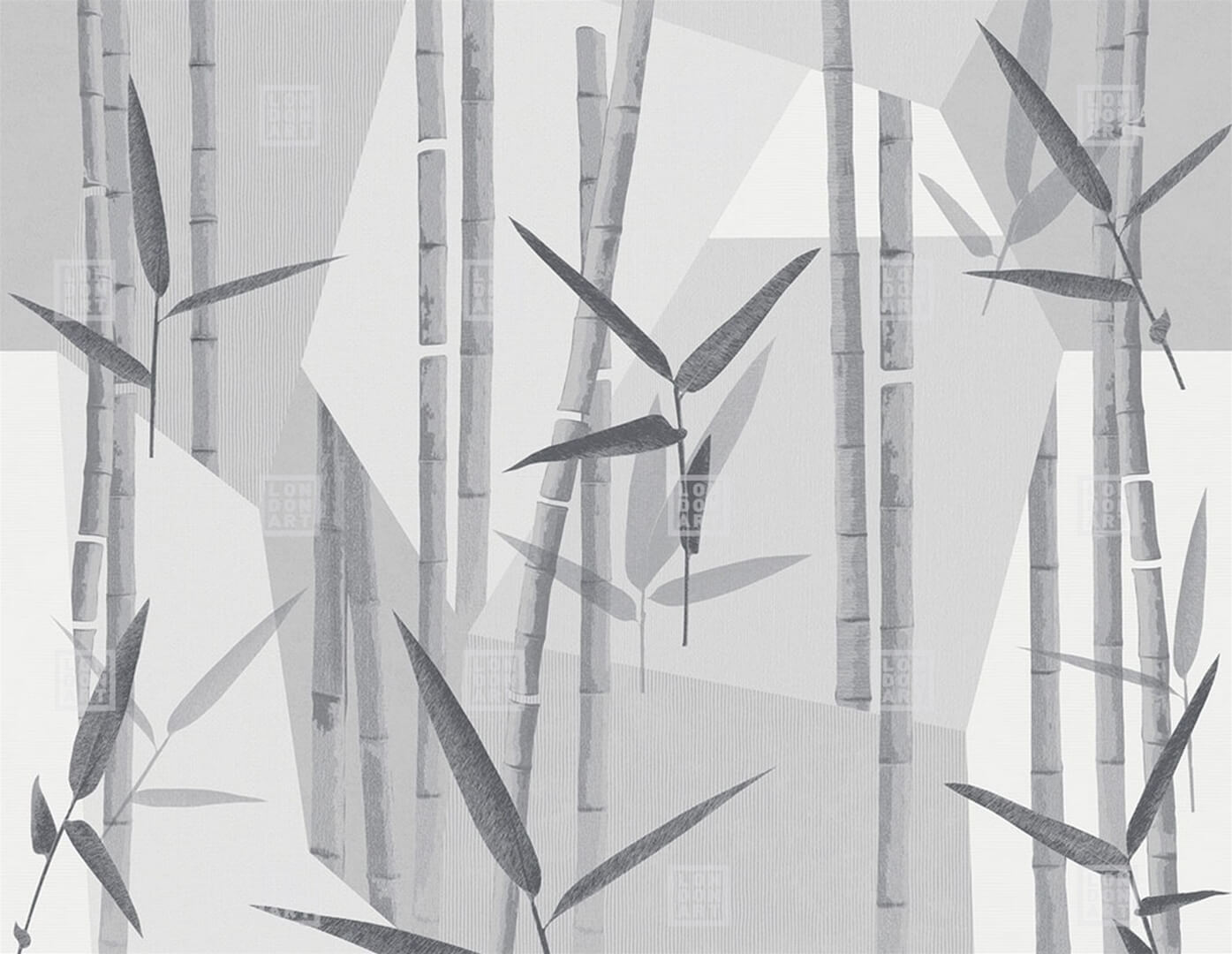 Fototapeta pędy i liście bambusa London Art 24045 2 Bambuseae Exclusive Wallpaper 2024