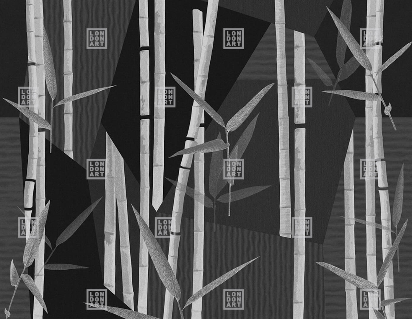 Fototapeta pędy i liście bambusa London Art 24045 3 Bambuseae Exclusive Wallpaper 2024
