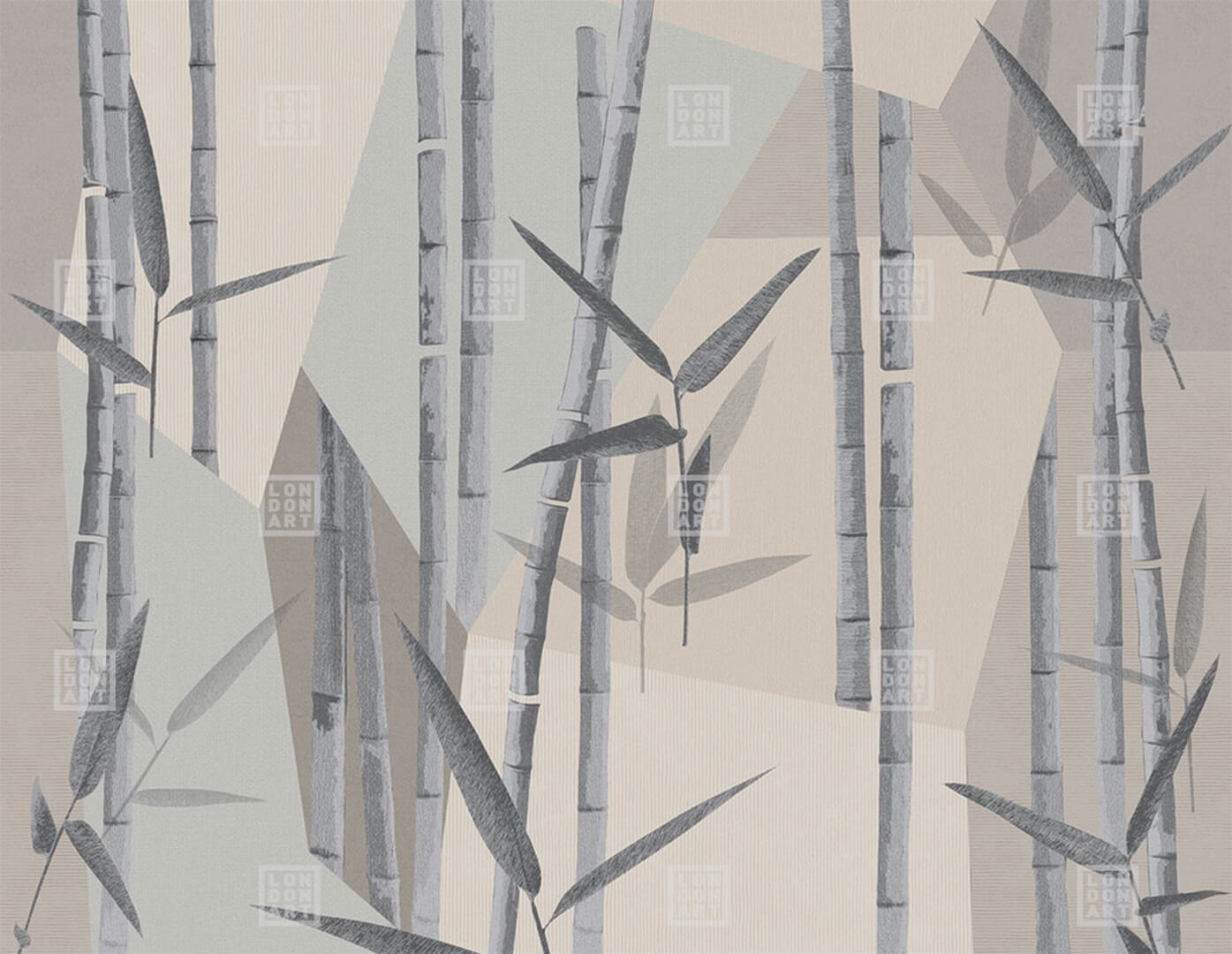 Fototapeta pędy i liście bambusa London Art 24045 4 Bambuseae Exclusive Wallpaper 2024