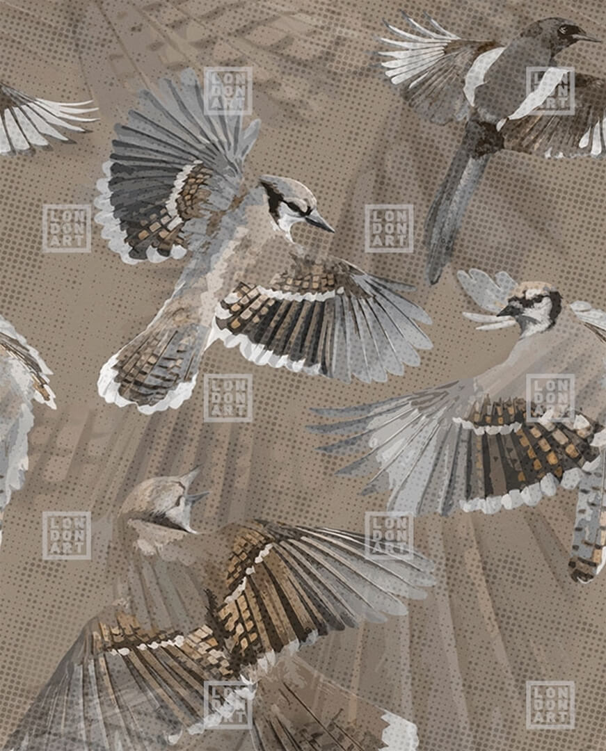 Fototapeta ptaki London Art 24046 2 Symphonia Exclusive Wallpaper 2024