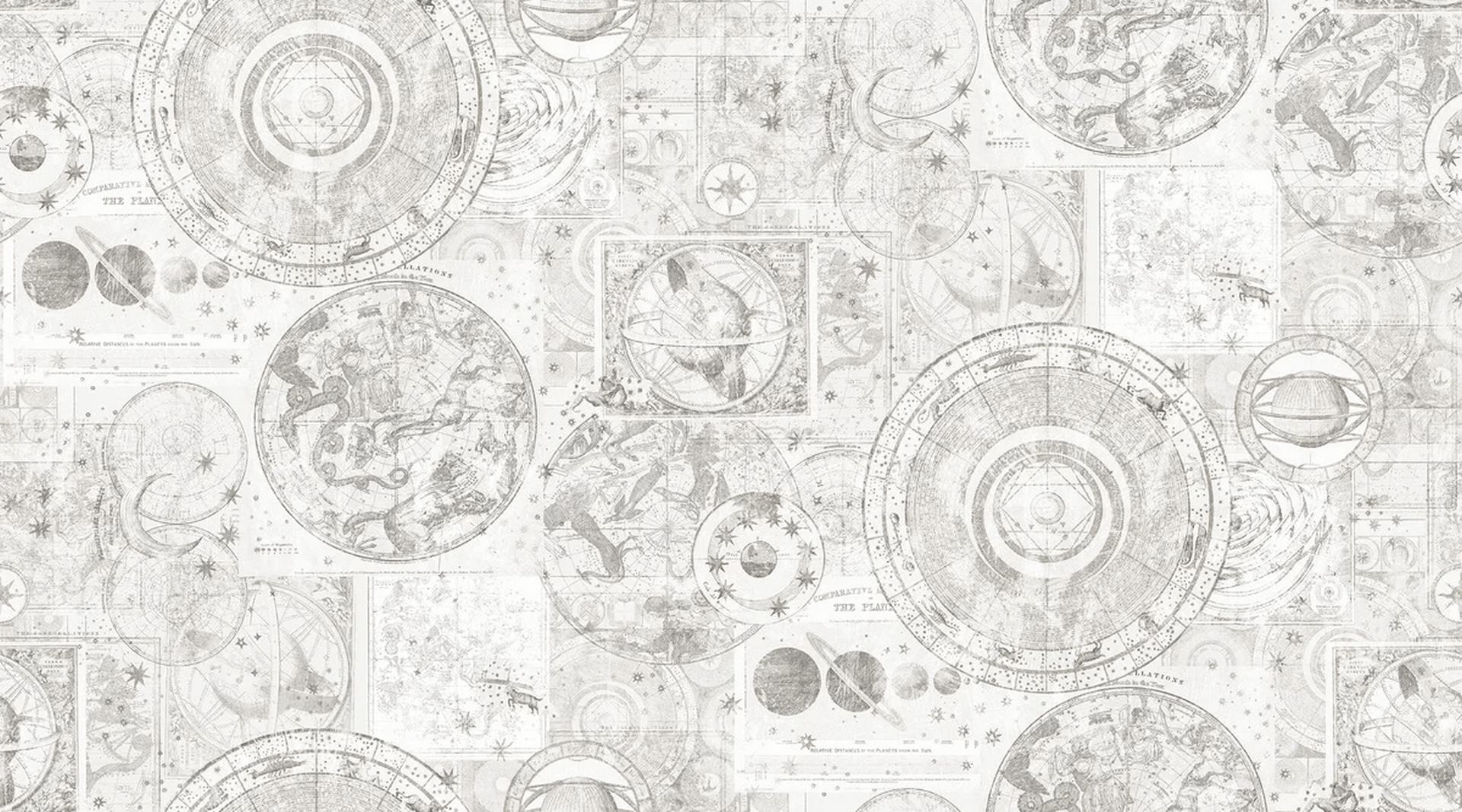 Mural mapa Boras Tapeter Studio 9549W Vintage Star Map
