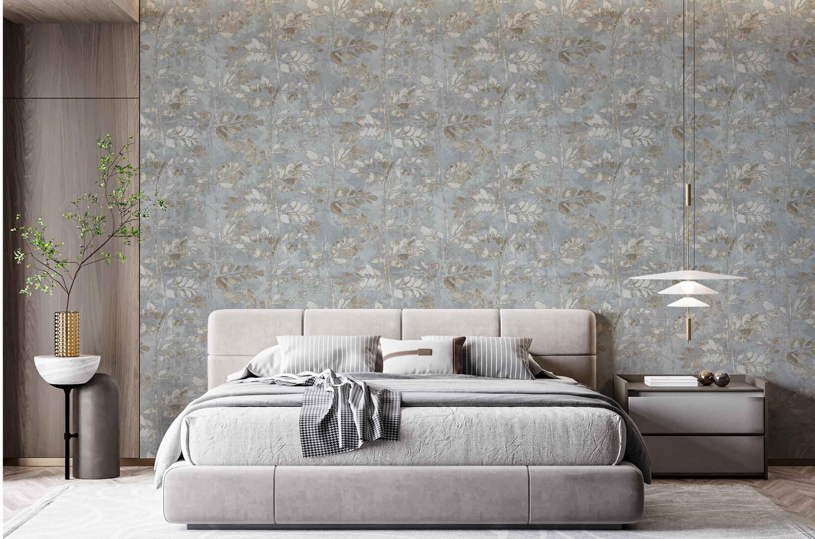 Tapeta roślinna Cristiana Masi 43800 Terra - 106 cm szer.