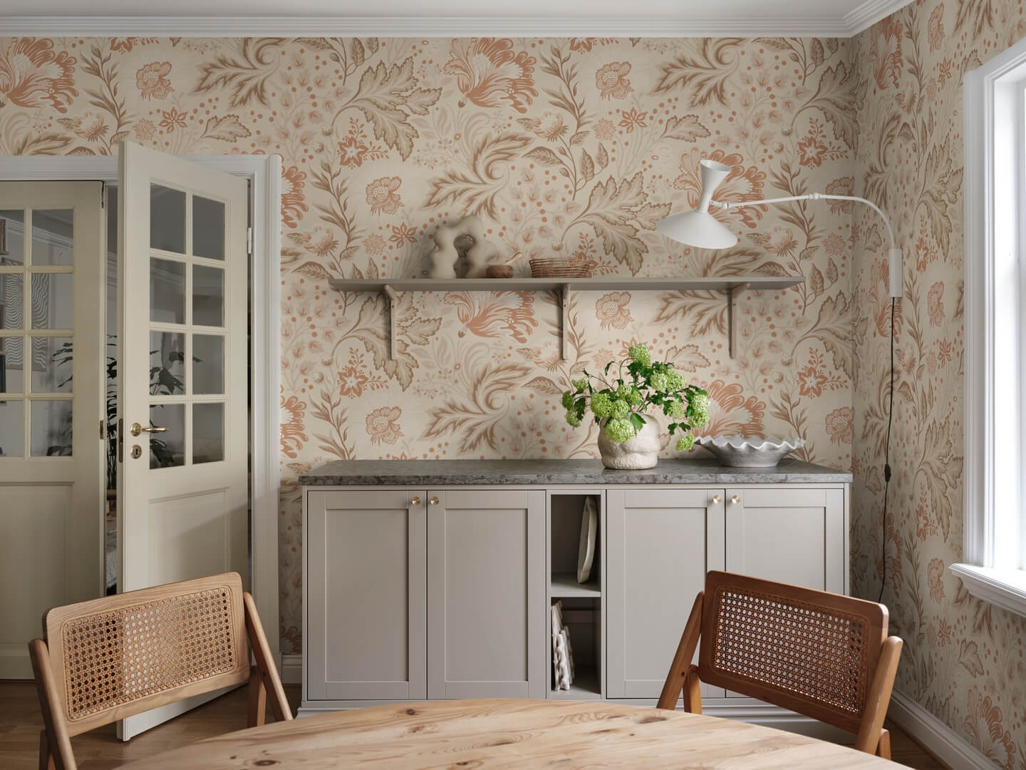 Fototapeta kwiaty Sandberg S10546 Ava Mural Hazel Special Edition