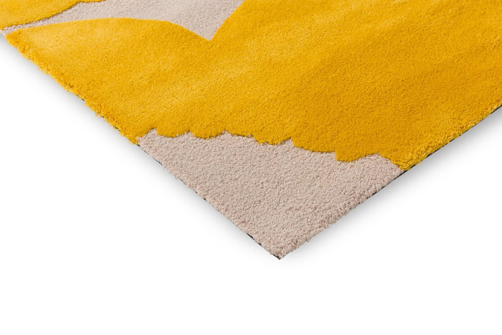 Dywan wełniany żółty w kwiaty Marimekko Iso Unikko Yellow 132306
