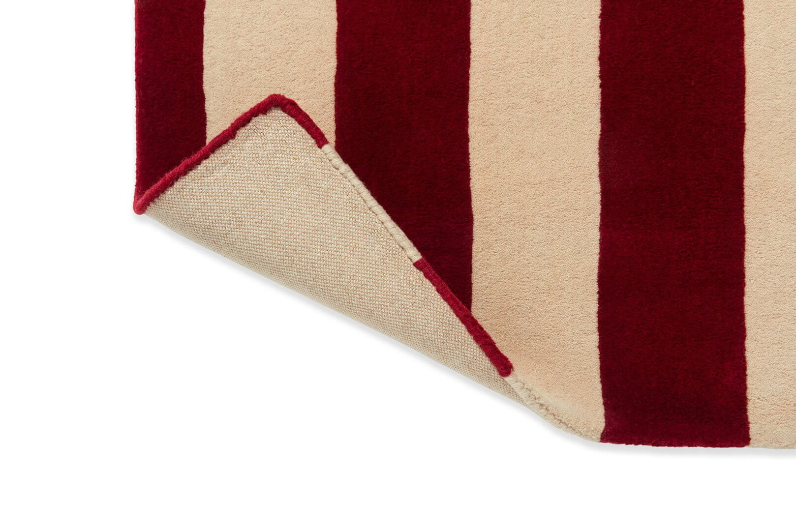Dywan wełniany w paski Marimekko Ralli Burnt Orange 132603
