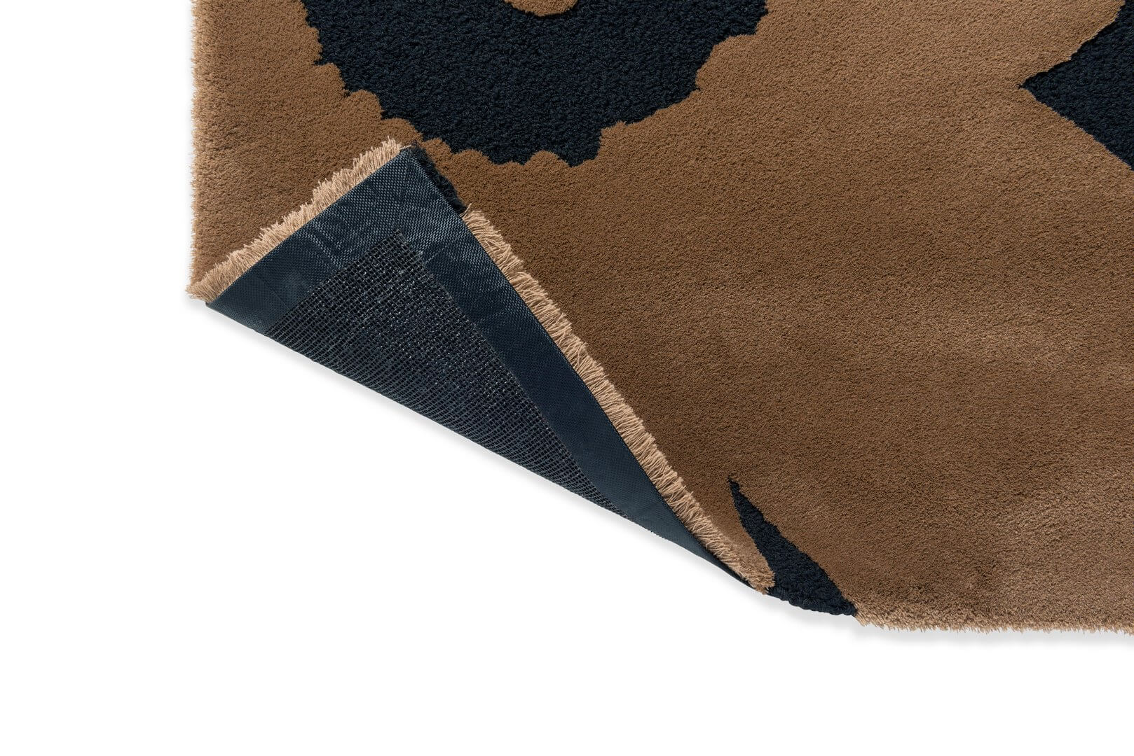 Dywan wełniany w kwiaty retro Marimekko Unikko Beige 132211