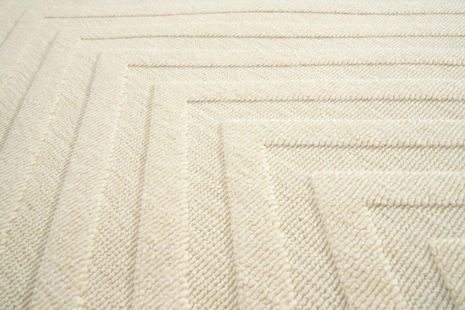 Dywan zewnętrzny geometryczny Acores II White Carpet Decor Outdoor/Indoor