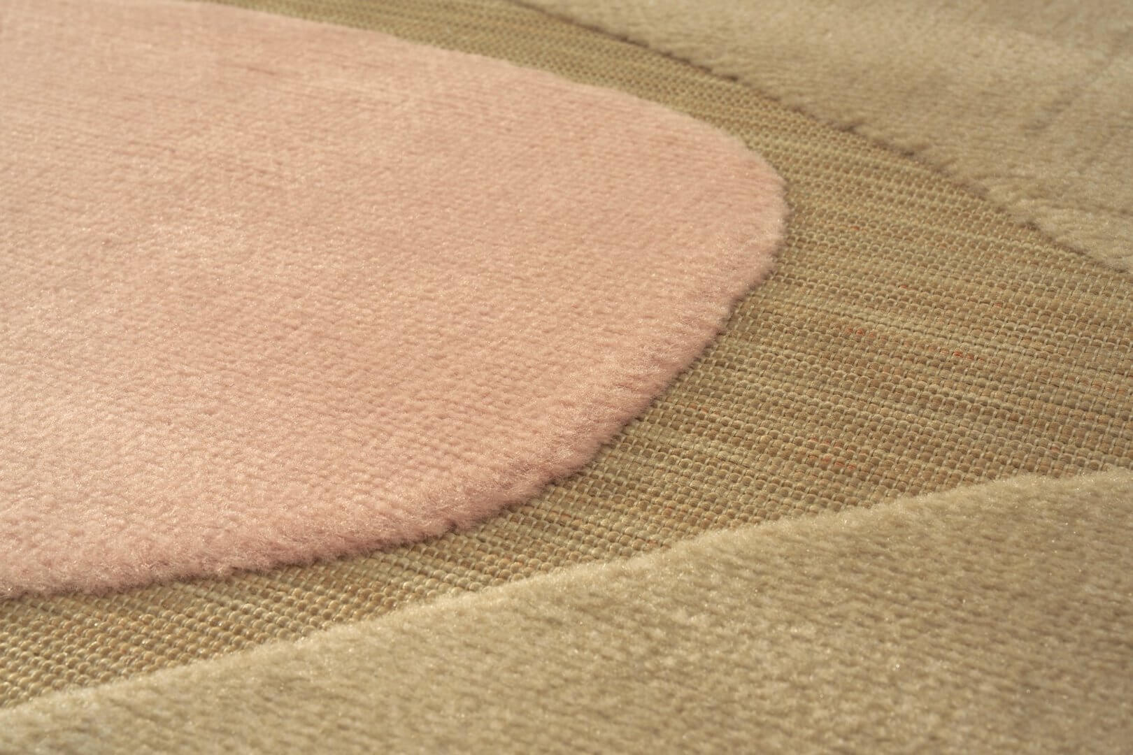 Dywan zewnętrzny nowoczesny Lugares Pink Carpet Decor Outdoor/Indoor