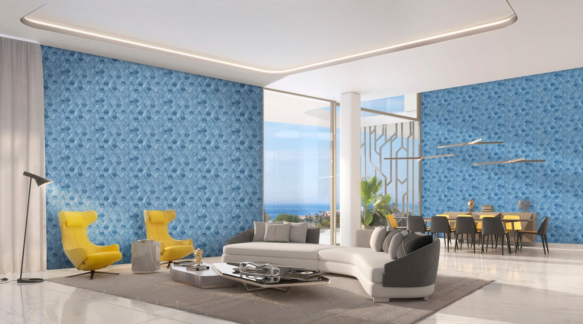 Tapeta heksagony Zambaiti Parati Z12830 Automobili Lamborghini 3